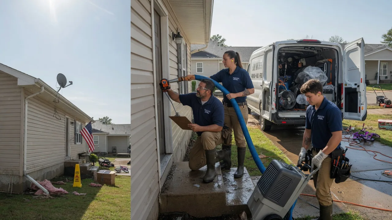 Ceiling Water Damage Restoration in Dryden, VA near me
